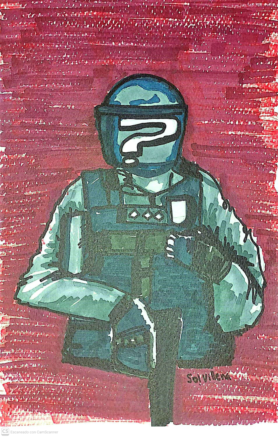 La falta de identificación de la Policía: Una vía de acceso a la impunidad