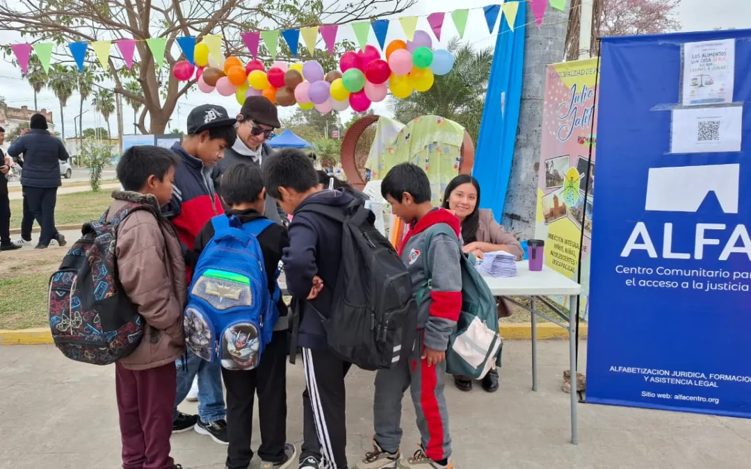 Intensa jornada de trabajo en Pichanal: Feria de Derechos de las infancias y visitas en la comunidad